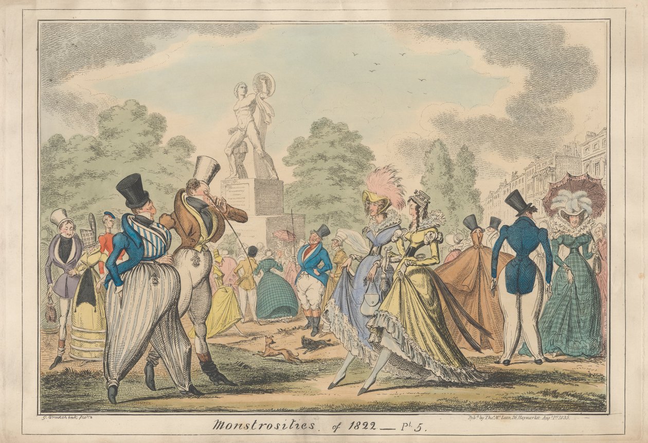 Monstrositeter 1822 - Pt. 5 av George Cruikshank