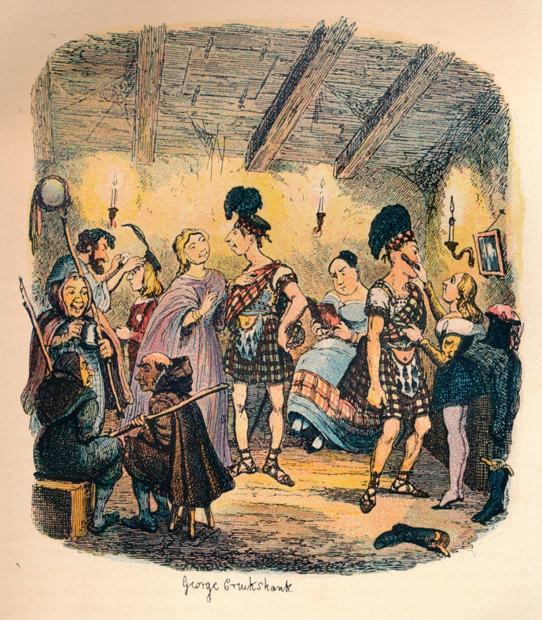 Privatteatrar, c1900 av George Cruikshank