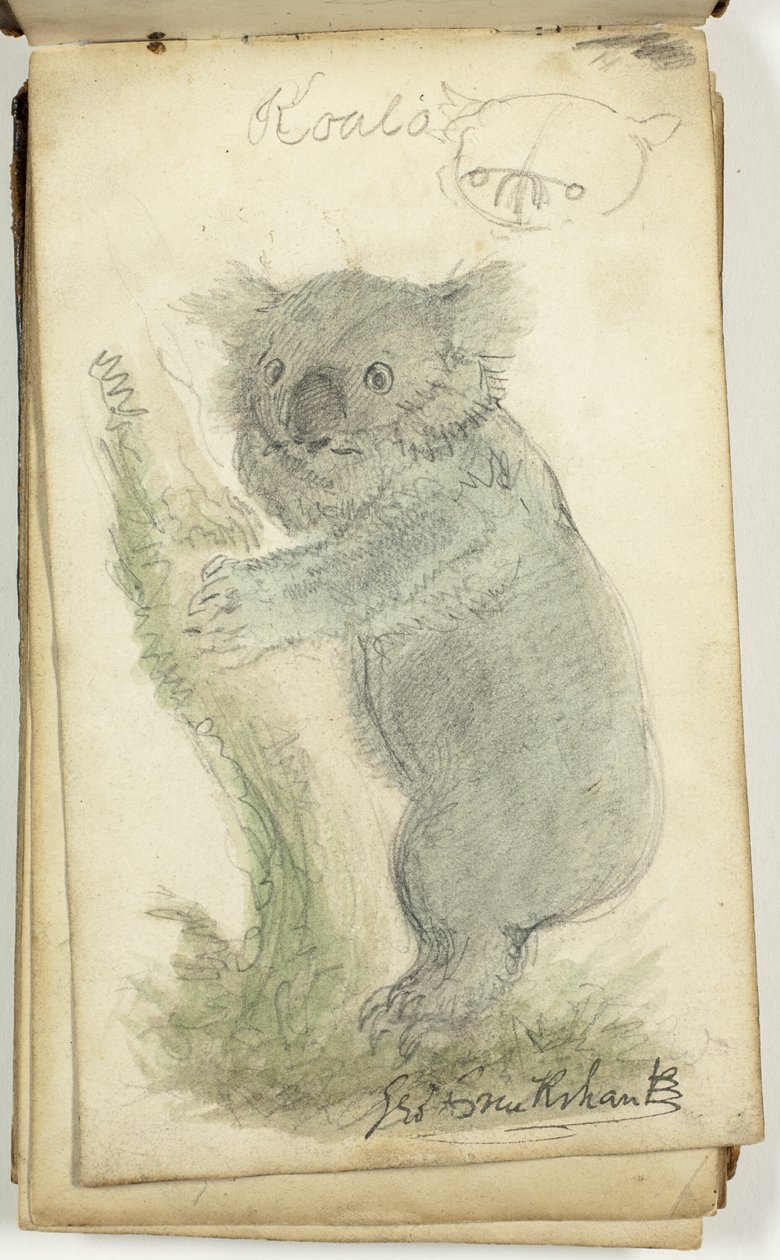 Skissbok av George Cruikshank