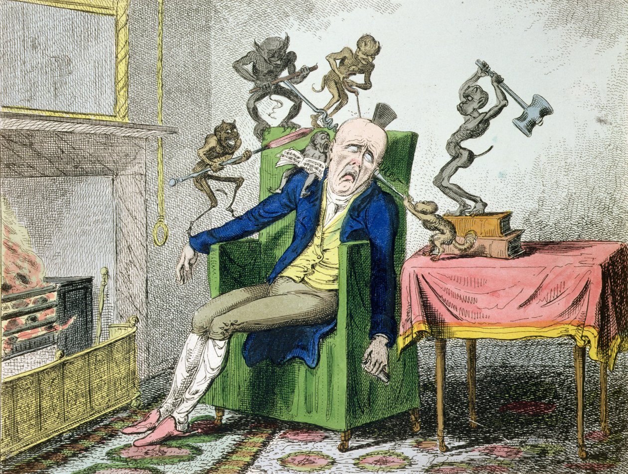 Huvudvärken av George Cruikshank