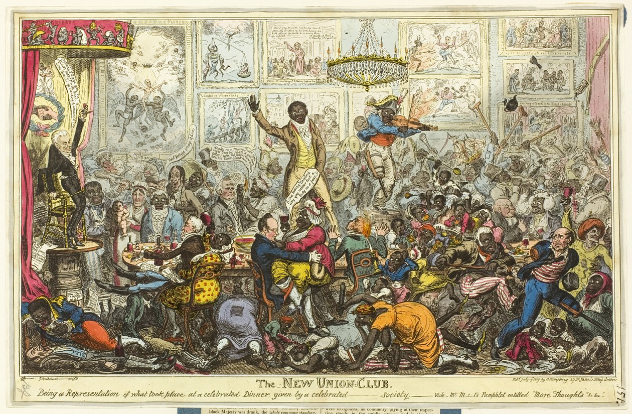 Den nya fackliga klubben av George Cruikshank