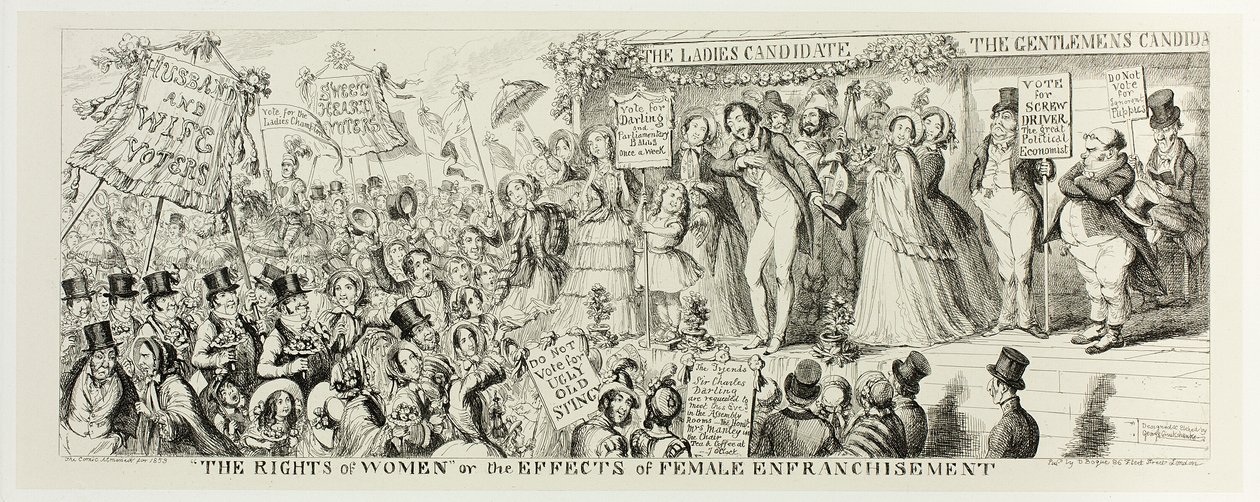 "The Rights of Women" eller effekterna av kvinnlig förskingring från George Cruikshanks ståletsningar till The Comic Almanacks: 1835-1853 av George Cruikshank