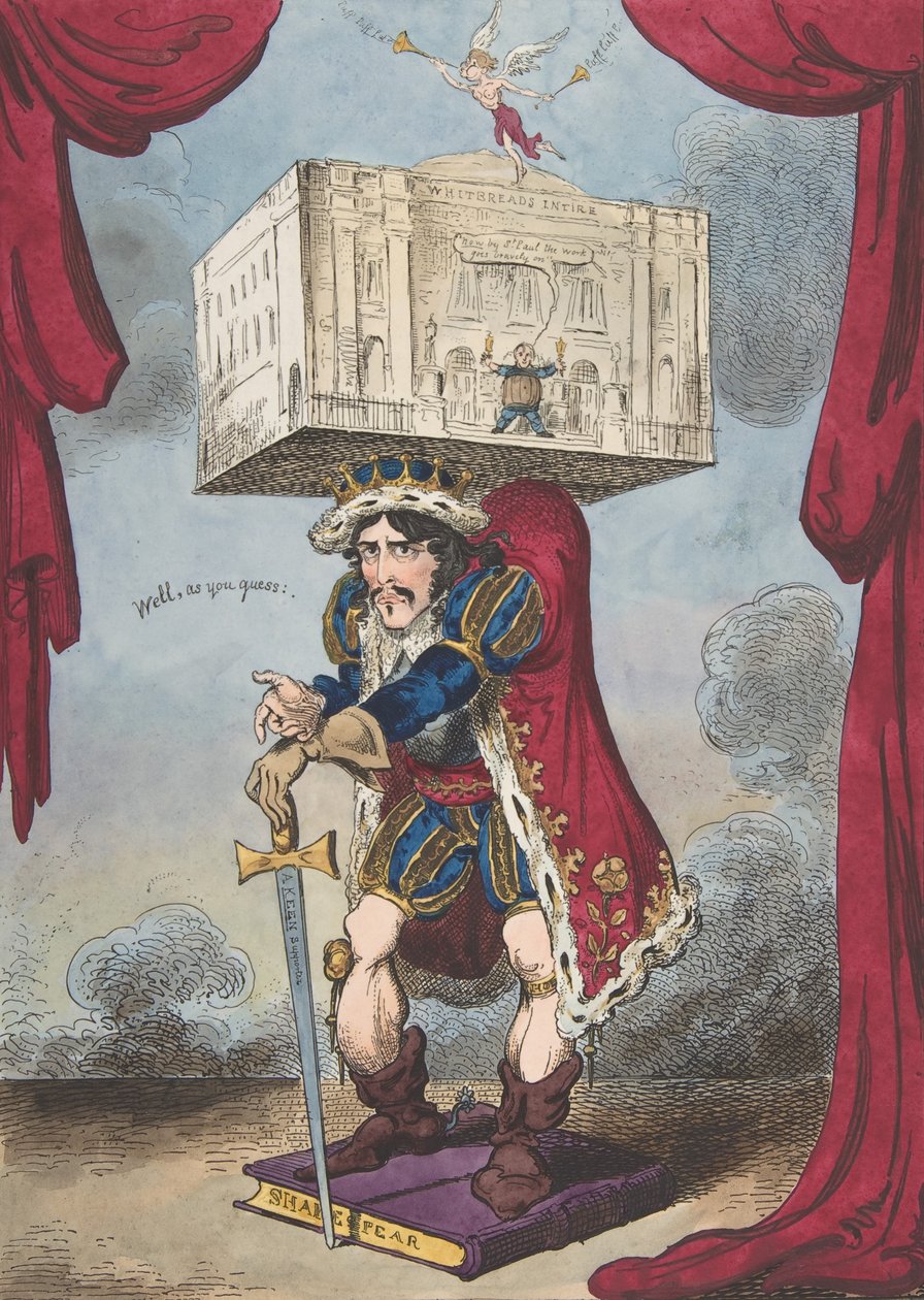Theatrical Atlas, 7 maj 1814., 7 maj 1814. av George Cruikshank