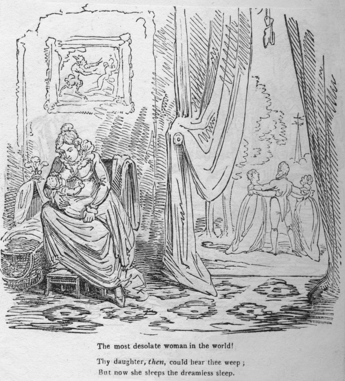 Den mest ödsliga kvinnan i världen, c1820. av George Cruikshank