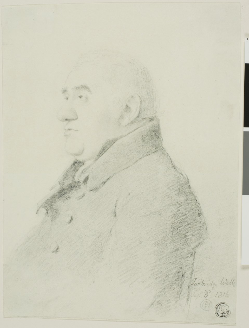Porträtt av en gentleman av George Dance II
