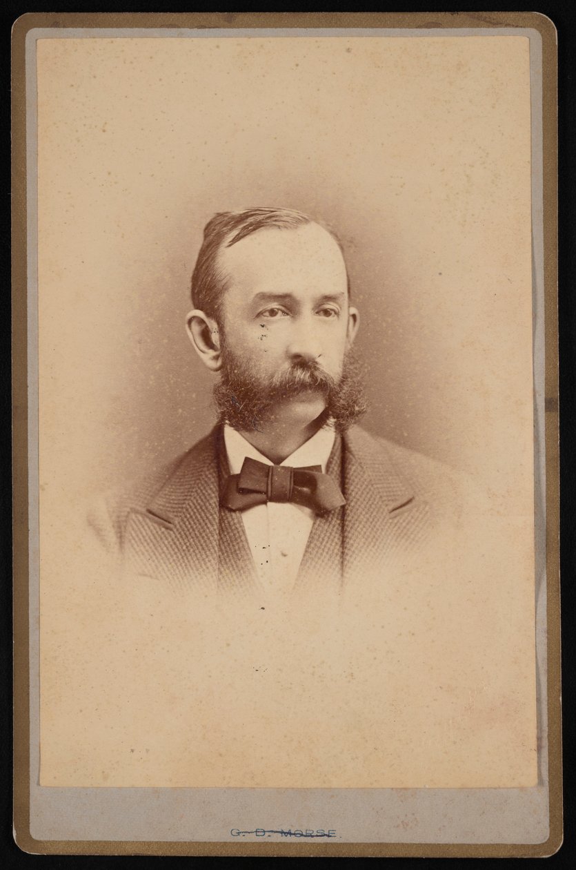 Porträtt av Daniel Coit Gilman 1831-1908, cirka 1875. av George Daniels Morse