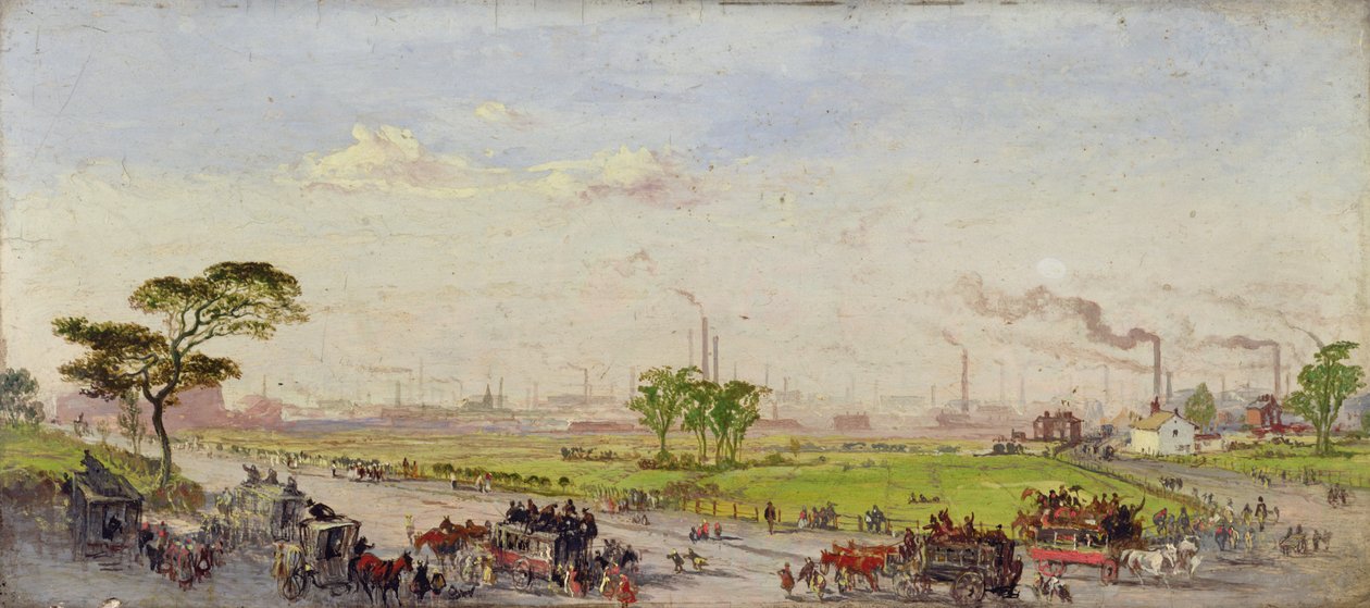 Manchester från Belle Vue av George Danson