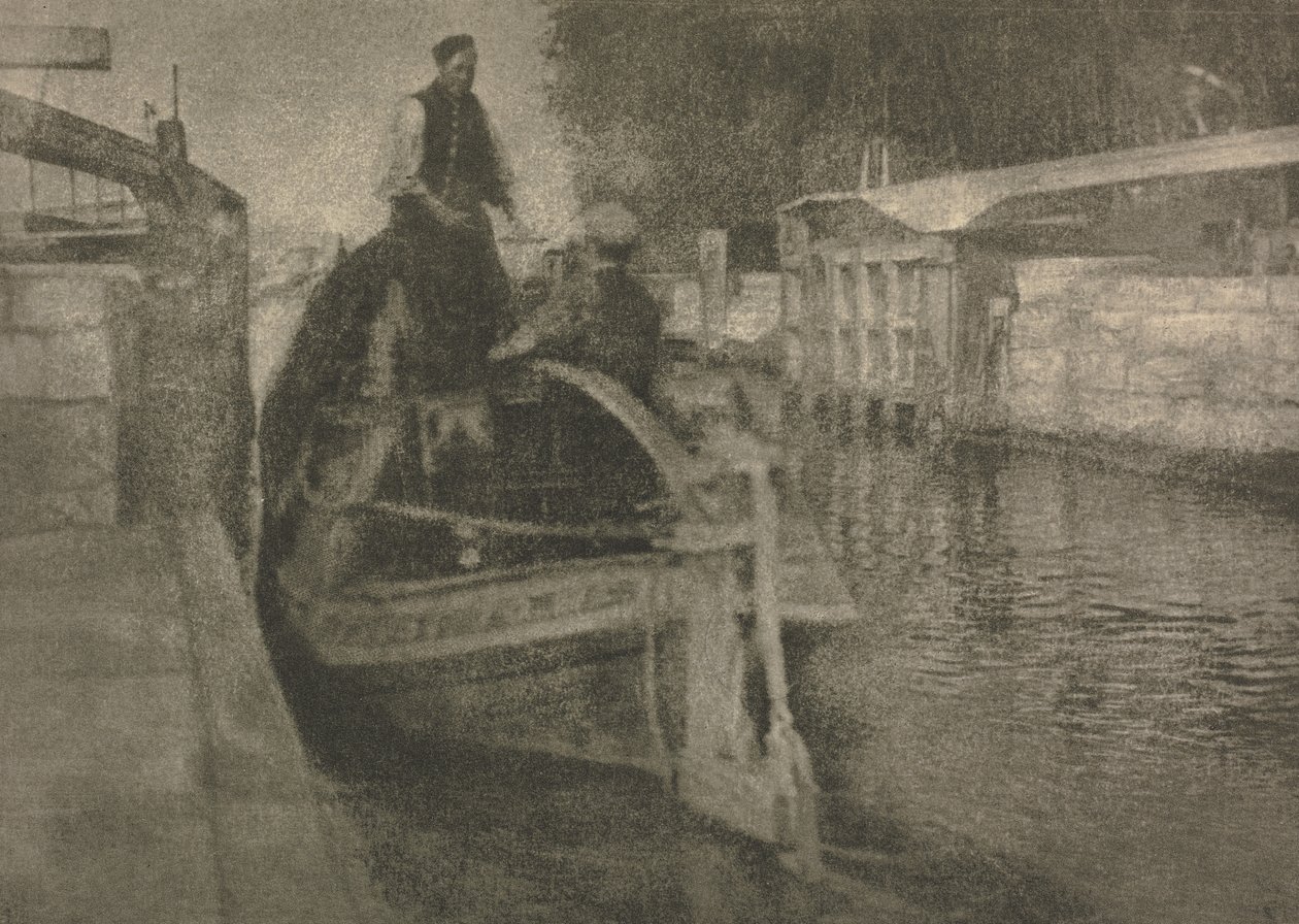 Kameraarbete: A Thames Locker av George Davison