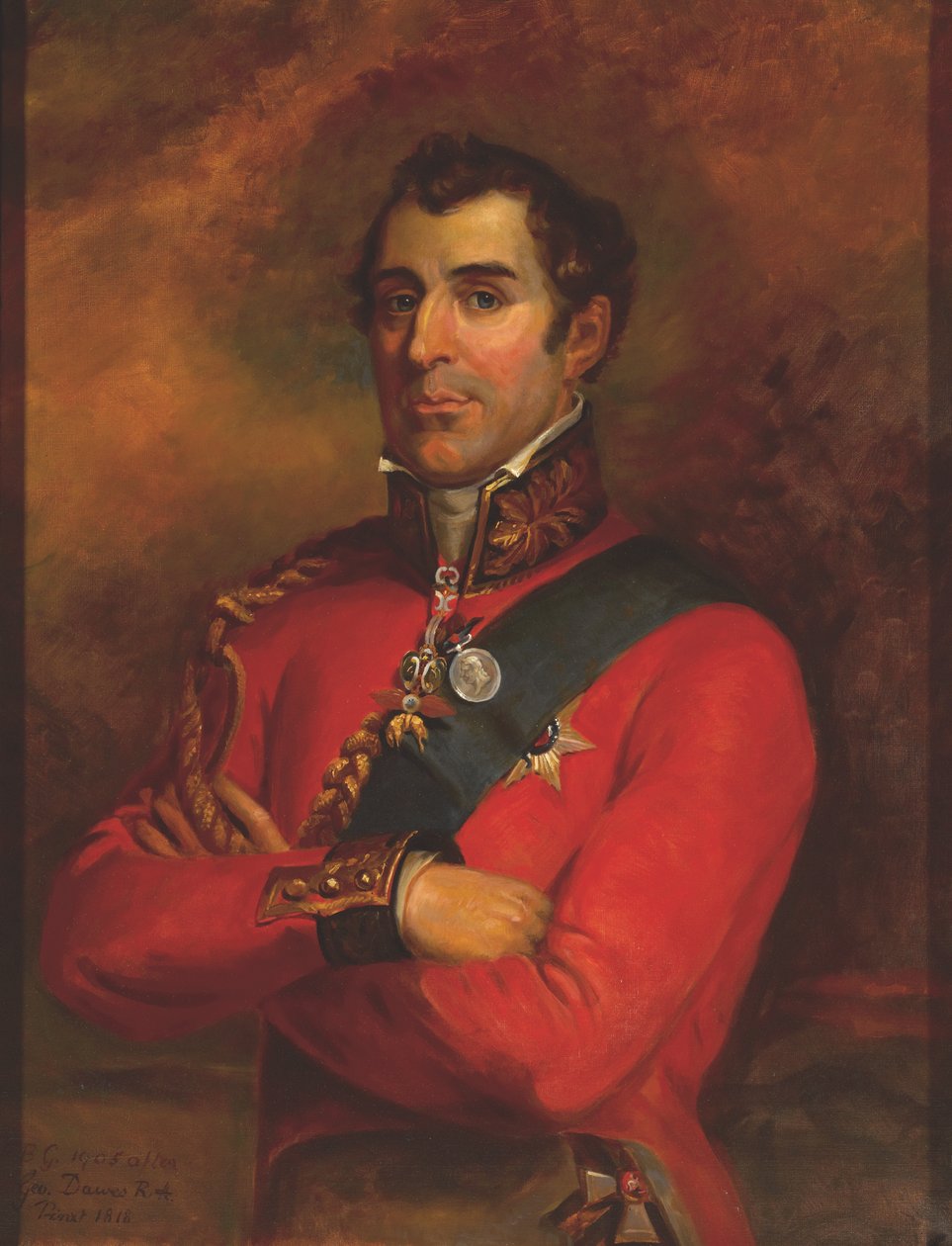 Fältmarskalk Arthur Wellesley av George Dawe