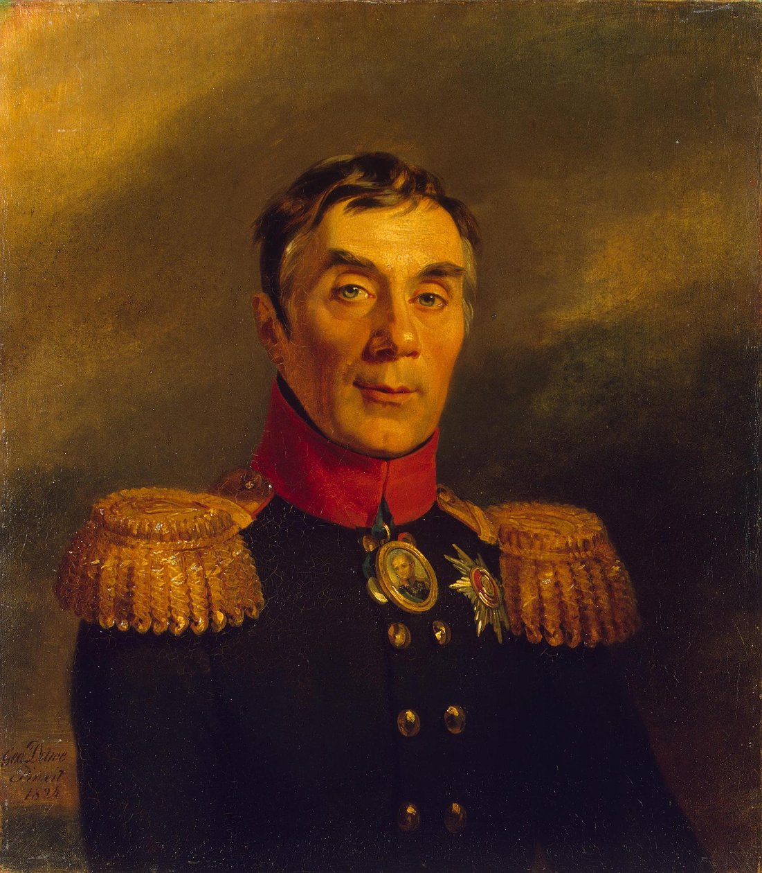 Porträtt av Alexey A. Arakcheyev (1769-1834) av George Dawe