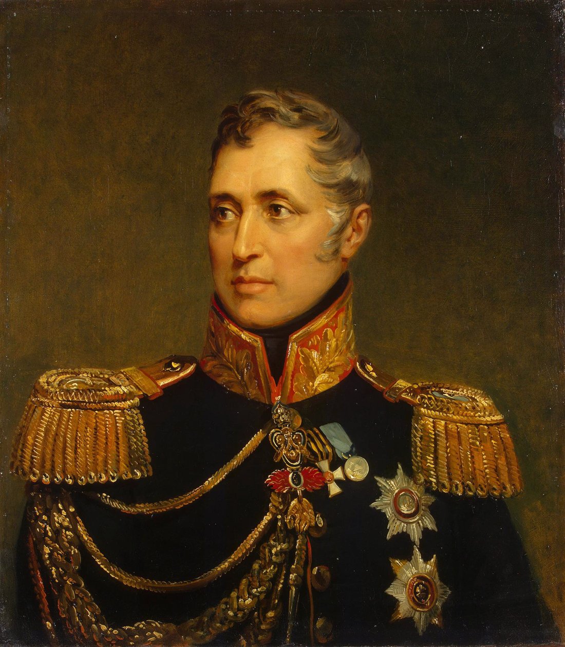 Porträtt av greve Carlo Pozzo di Borgo, ca 1828 av George Dawe