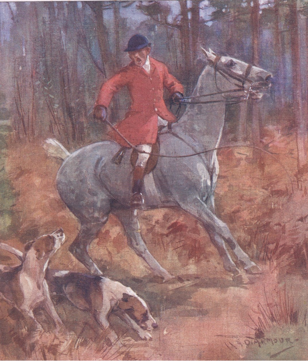 Nu tänker min pojke på "unsmans, from Mr Jorrocks" Lectors publicerade av Hodder & Stoughton av George Denholm Armour