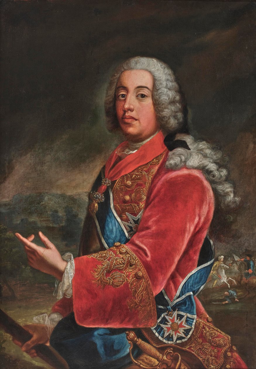 Prins Ferdinand Maria Innocenz av Bayern 1699-1738, första tredjedelen av 1700-talet. av George Desmarées