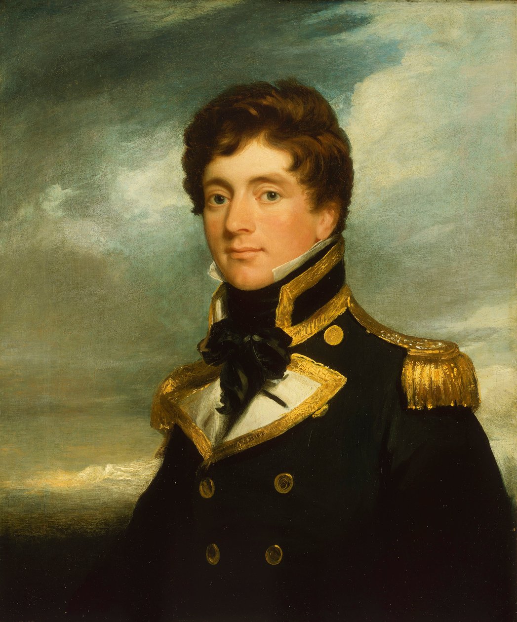 Kapten Frederick William Beechey (1796-1856), ca 1822 (olja på duk) av George Duncan Beechey