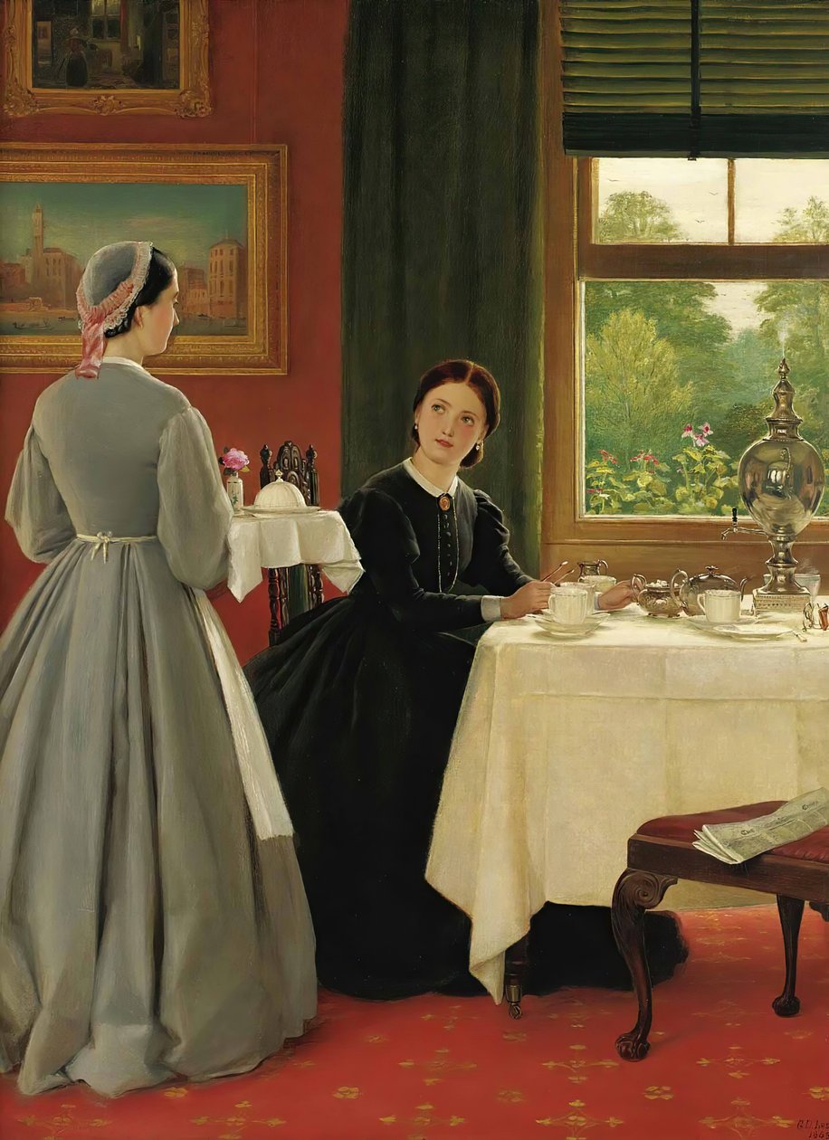 Afternoon Tea, 1865. av George Dunlop Leslie