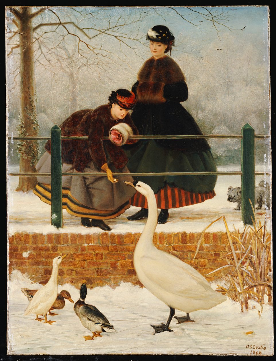 Utfryst, 1866 av George Dunlop Leslie