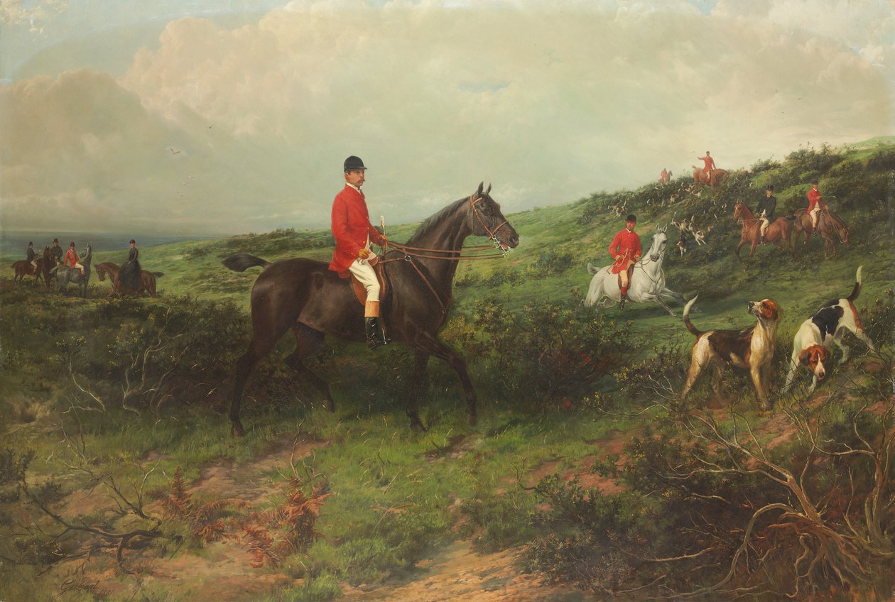 Porträtt av Richard James Streatfeild av George Earl