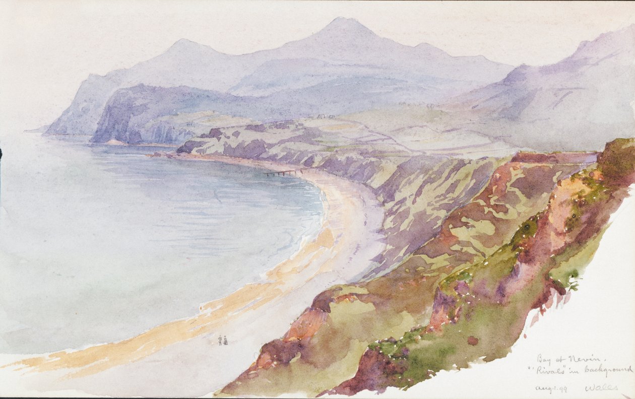 Bay i Nevin, Wales, 1899. av George Elbert Burr