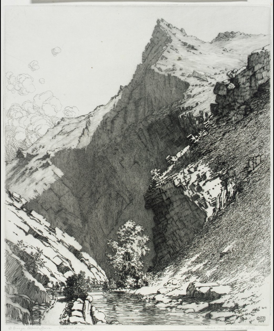Bear Creek Canyon, Denver, Colorado av George Elbert Burr