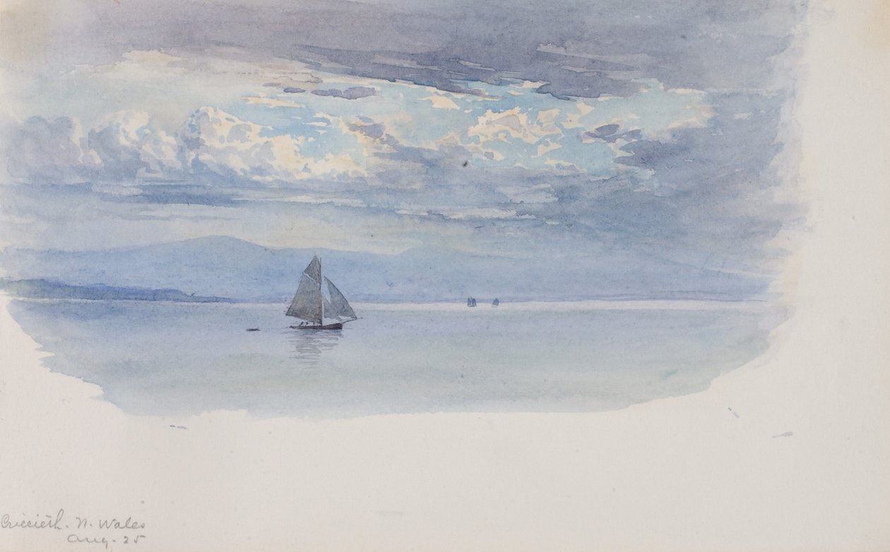 Criccieth, norra Wales av George Elbert Burr