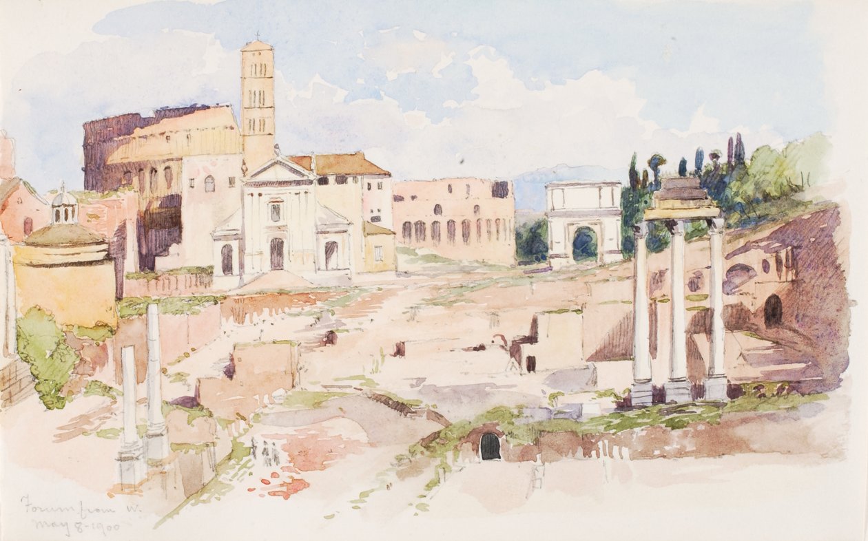 Forum från W., 1900. av George Elbert Burr