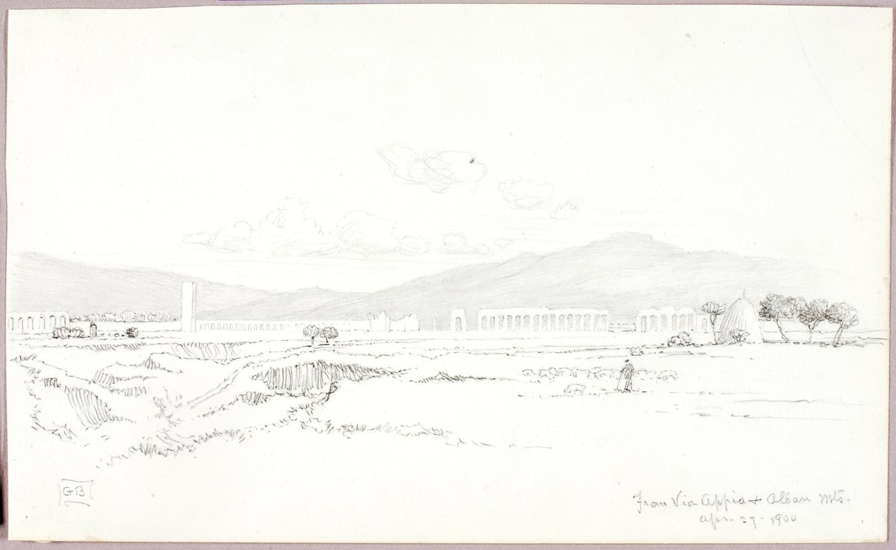 Från Via Appia och Albanbergen av George Elbert Burr