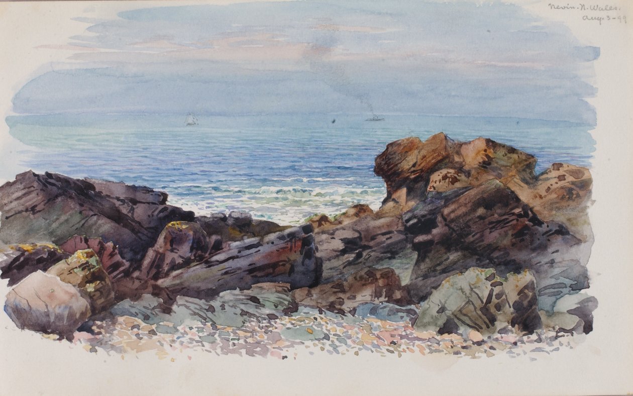 Nevin, norra Wales, 1899. av George Elbert Burr