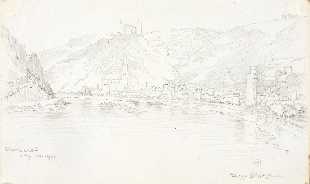 Oberwesel av George Elbert Burr