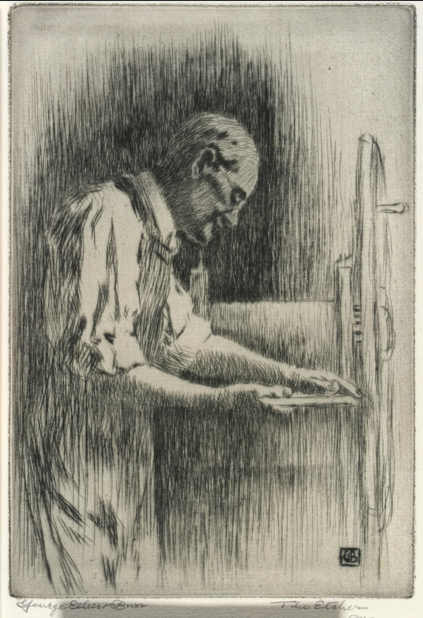 Etcher av George Elbert Burr