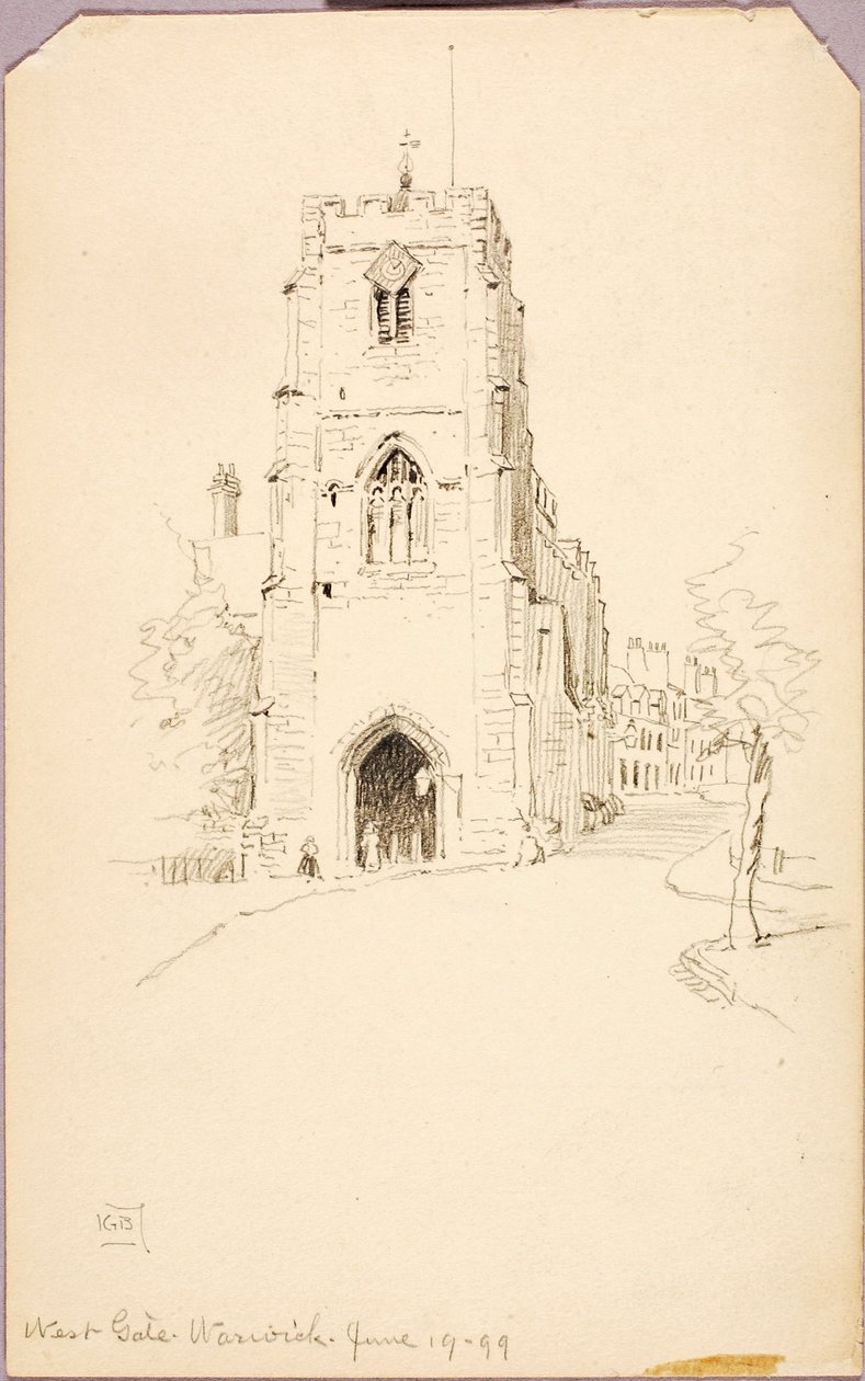 West Gate, Warwick av George Elbert Burr