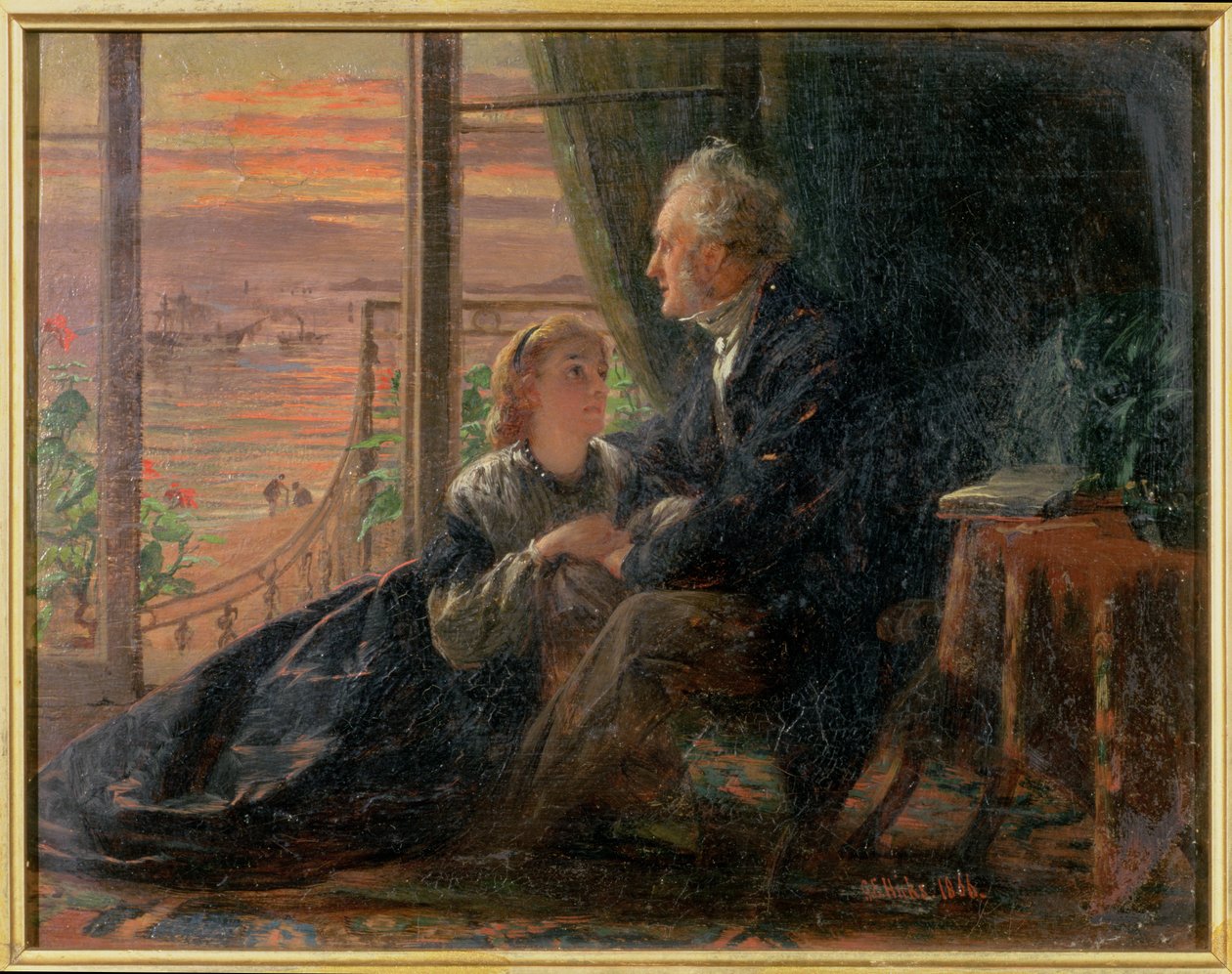Aftonsagor, 1866 av George Elgar Hicks