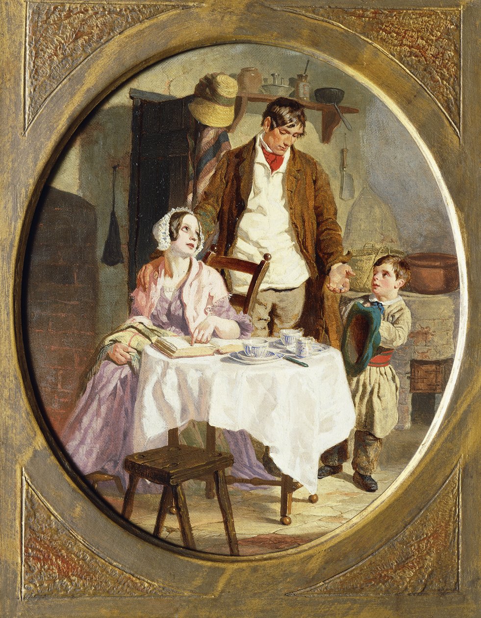 Familjekonton, av George Elgar Hicks