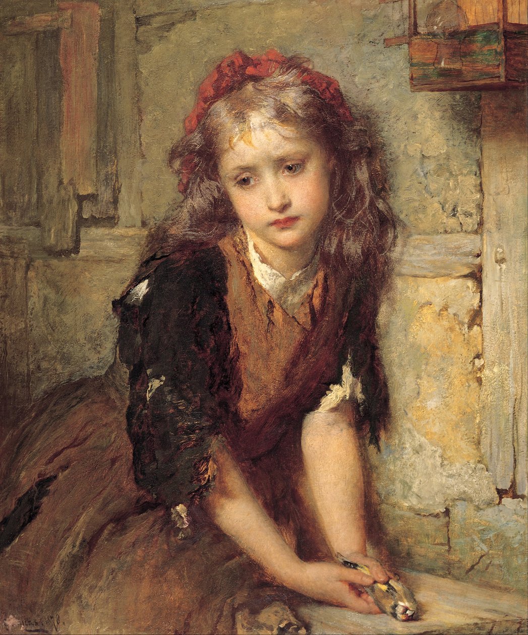 Död lillfinger av George Elgar Hicks
