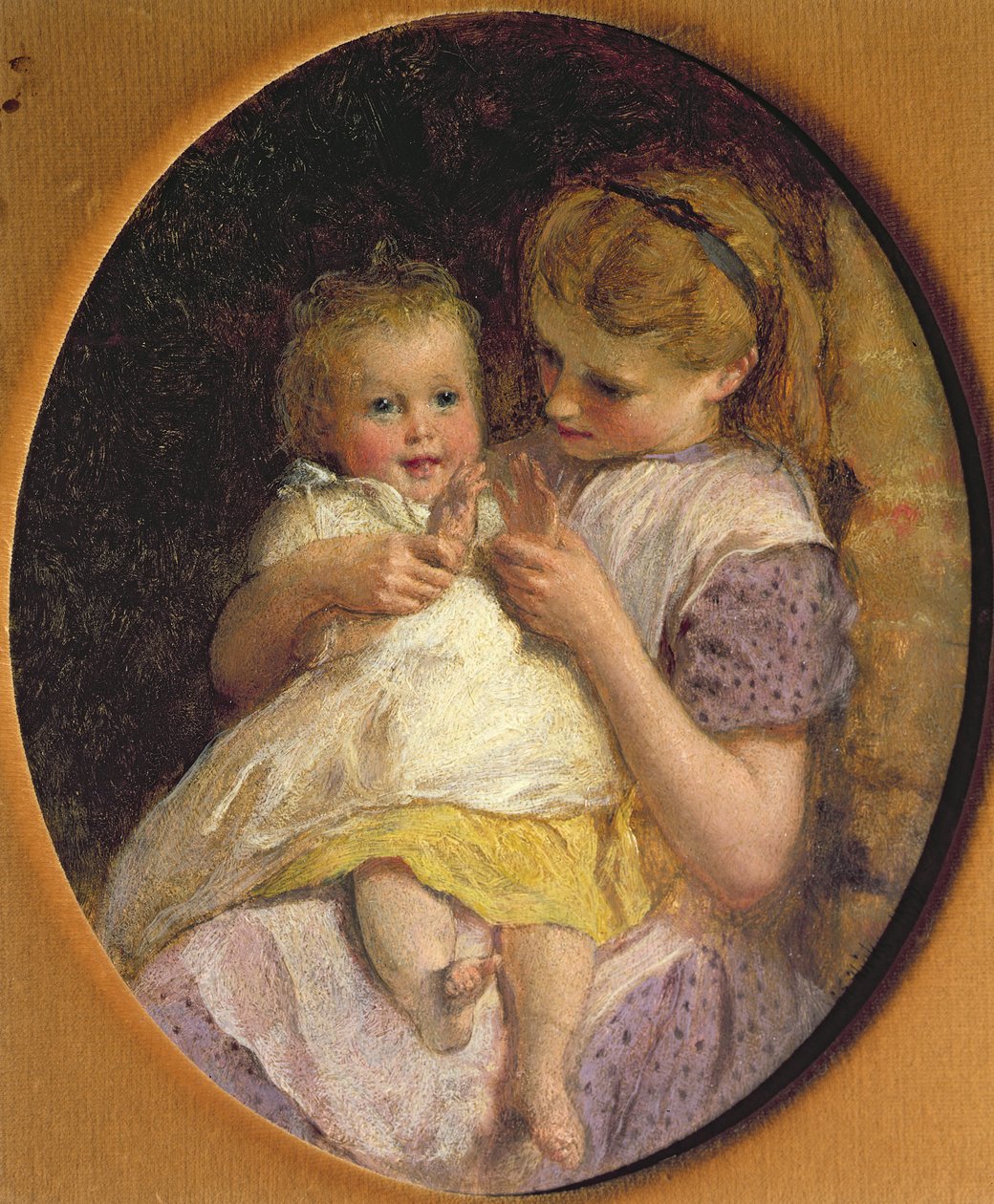 Pat-a-cakeswed av George Elgar Hicks
