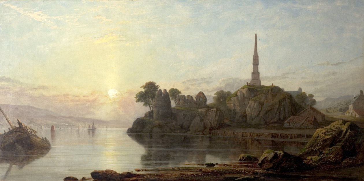 On The Clyde, 1800-talet av George F. Buchanan