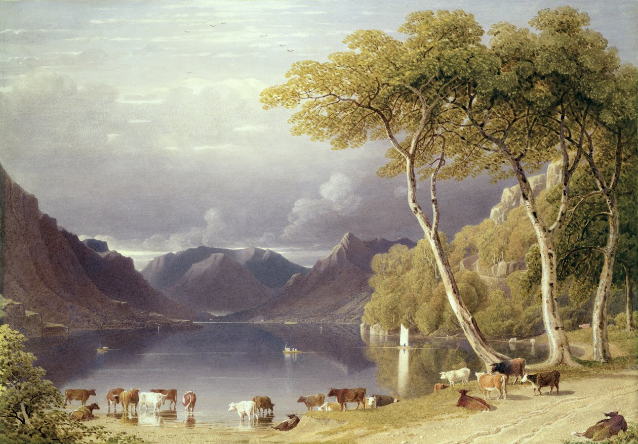 Ullswater i Lake District av George Fennel Robson