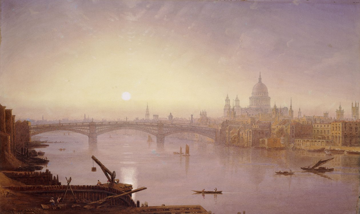 Southwark Bridge och St. Paul