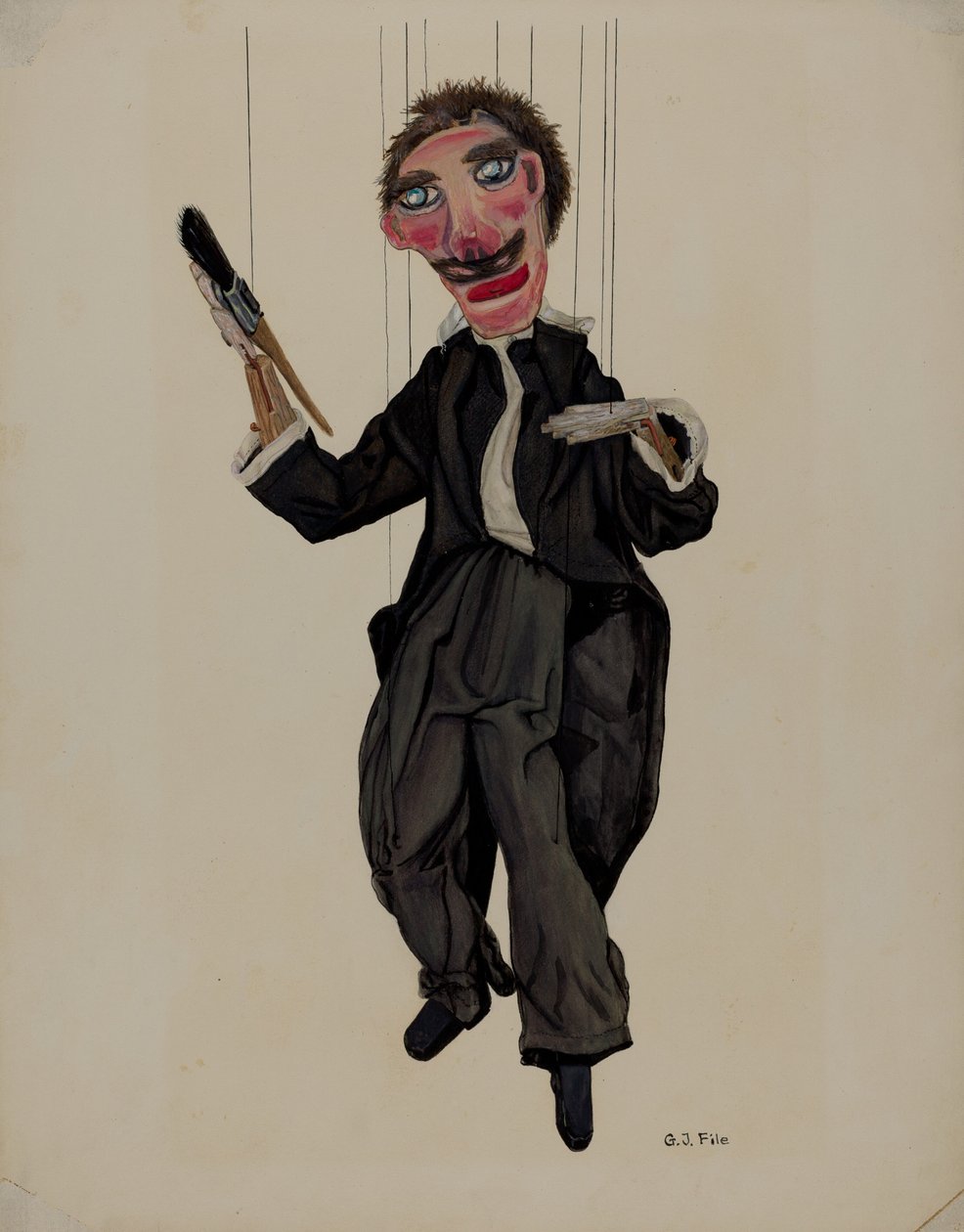 Marionett av George File