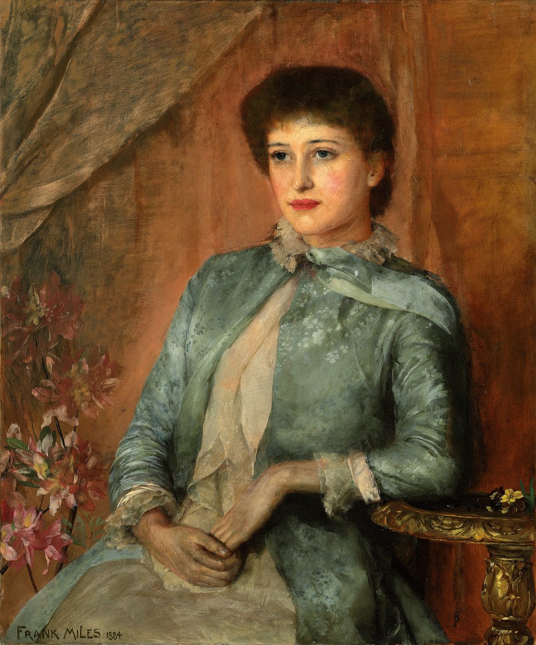 Porträtt av Lillie Langtry, 1884 av George Frank Miles