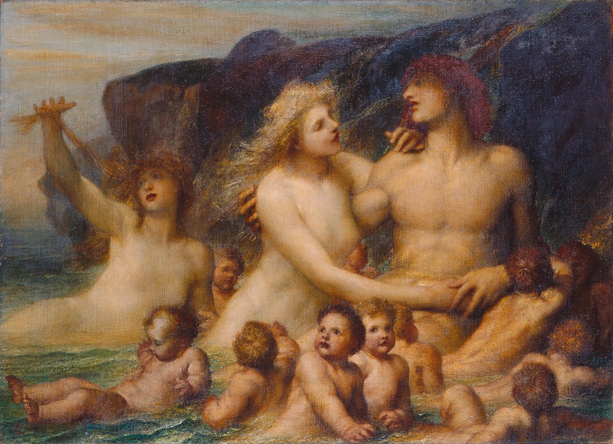 En grekisk idyll av George Frederic Watts