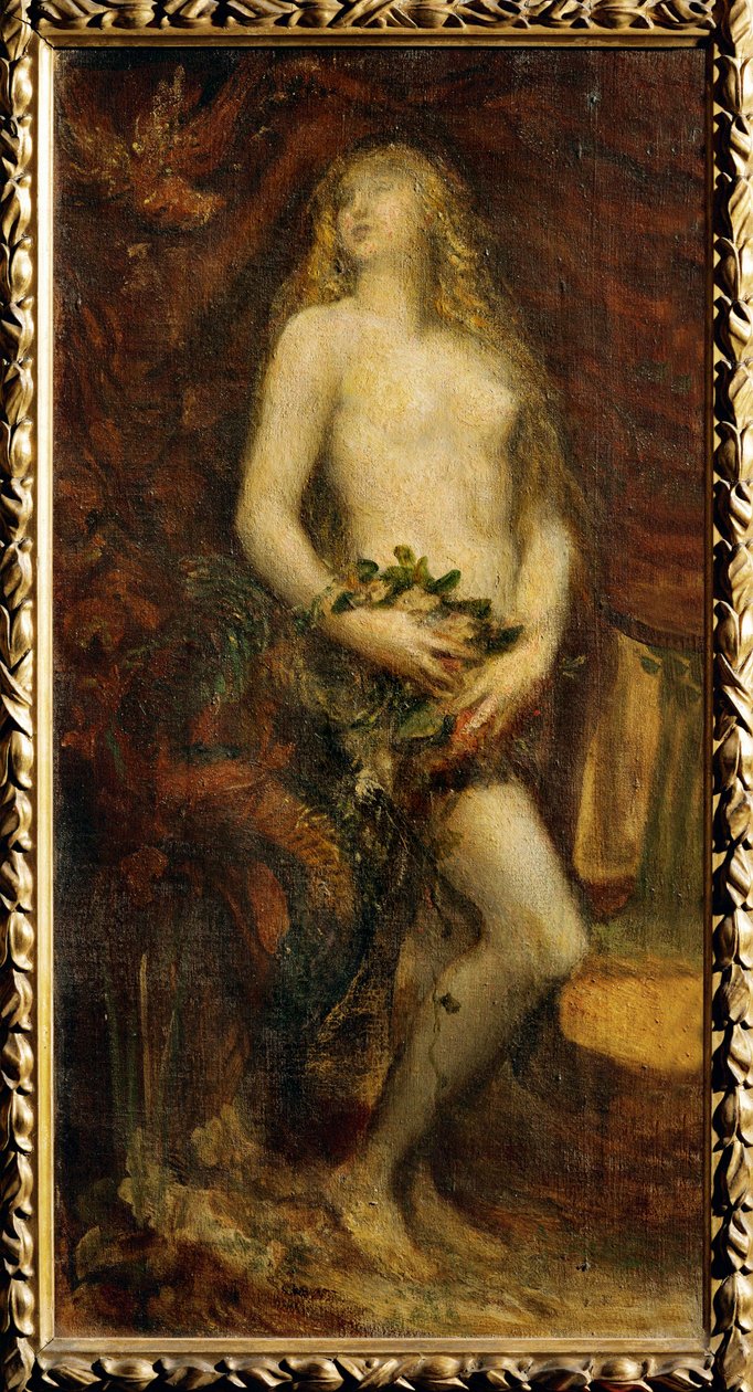 Eva frestades av George Frederic Watts