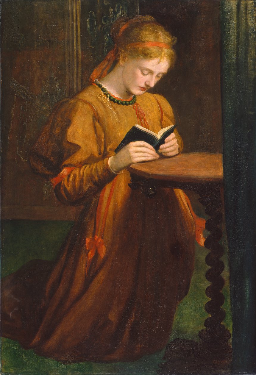 May Prinsep (Bön) 1867 (olja på duk) av George Frederic Watts
