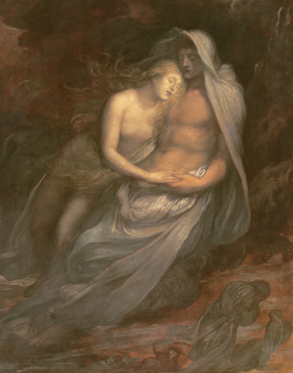 Paolo och Francesca av George Frederic Watts