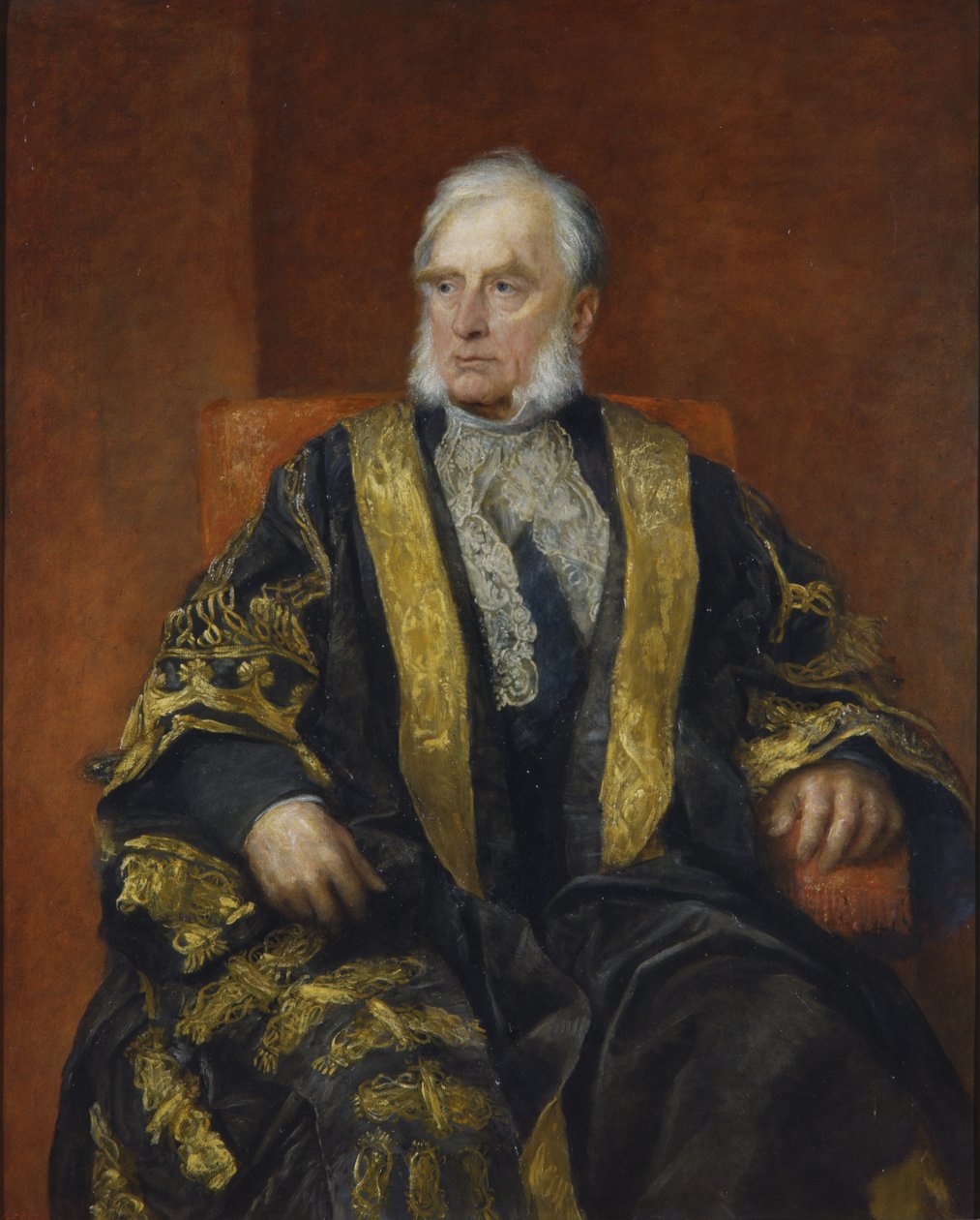 William Cavendish, 7:e hertig av Devonshire (olja på duk) av George Frederic Watts