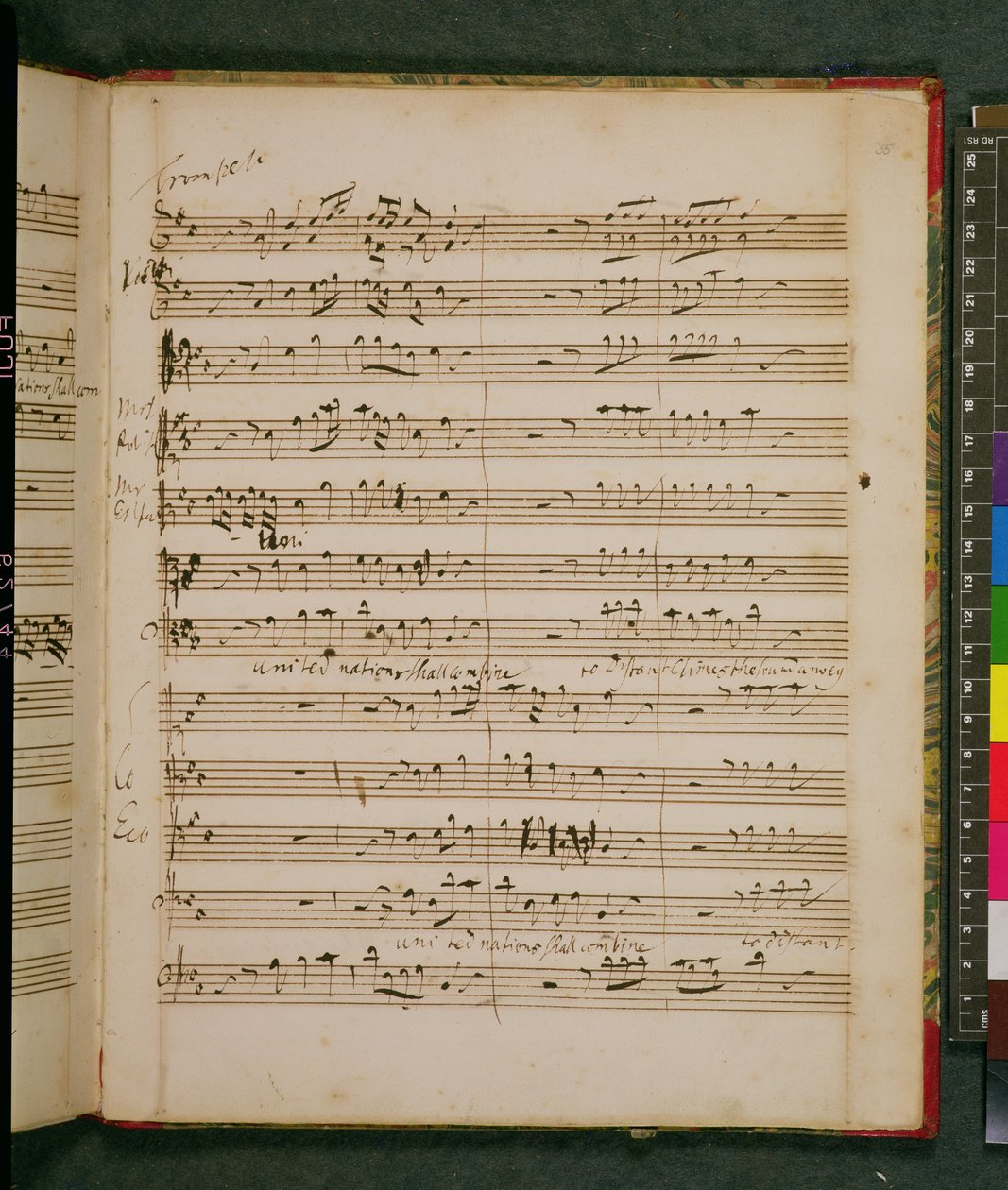 Originalmusik till Händels födelsedagsode för drottning Anne av George Frederick Handel