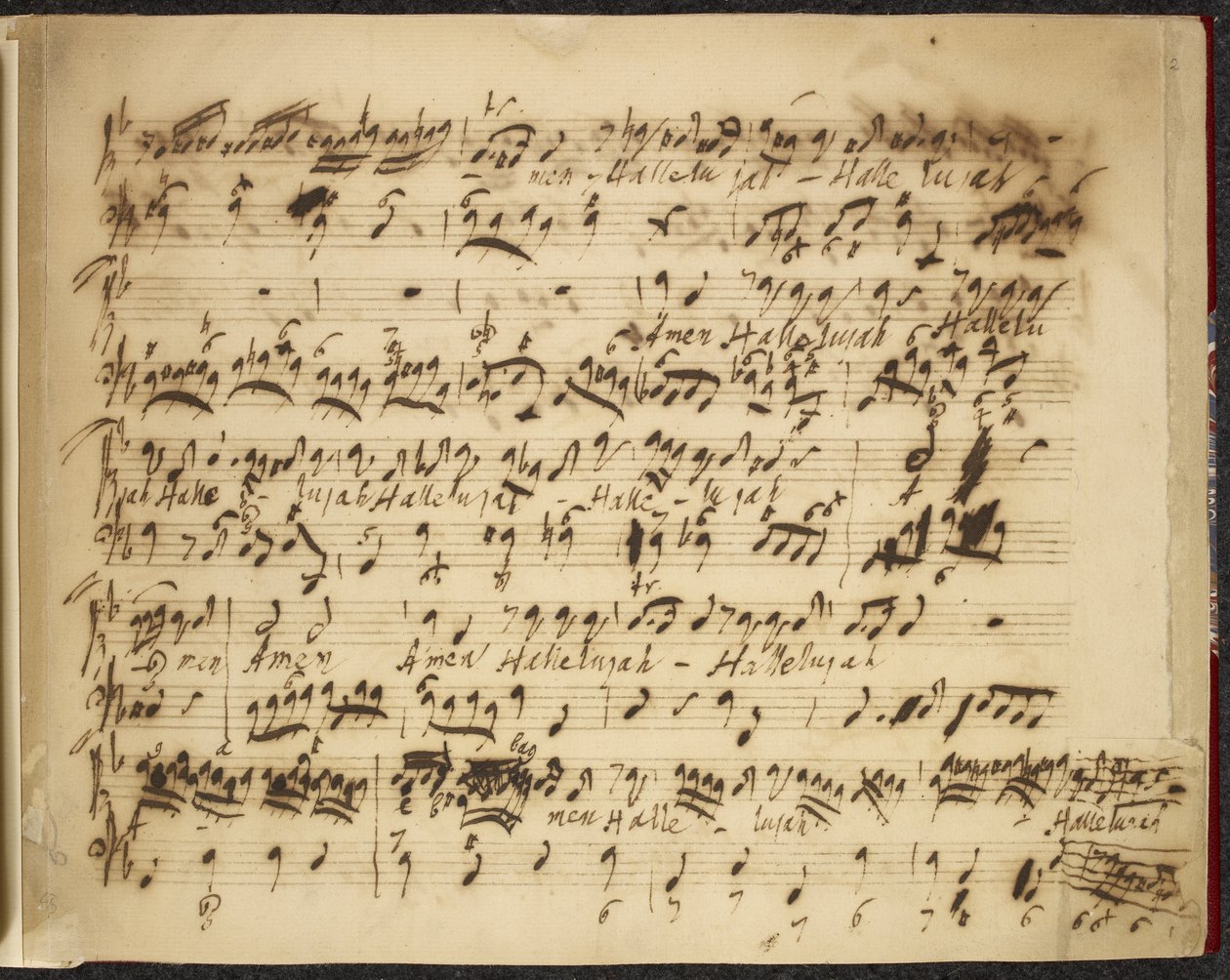 R.M.20.f.12, nr.2 Diverse samlingar och urval vol. VI., c.1735-50 (bläck på papper) av George Frederick Handel