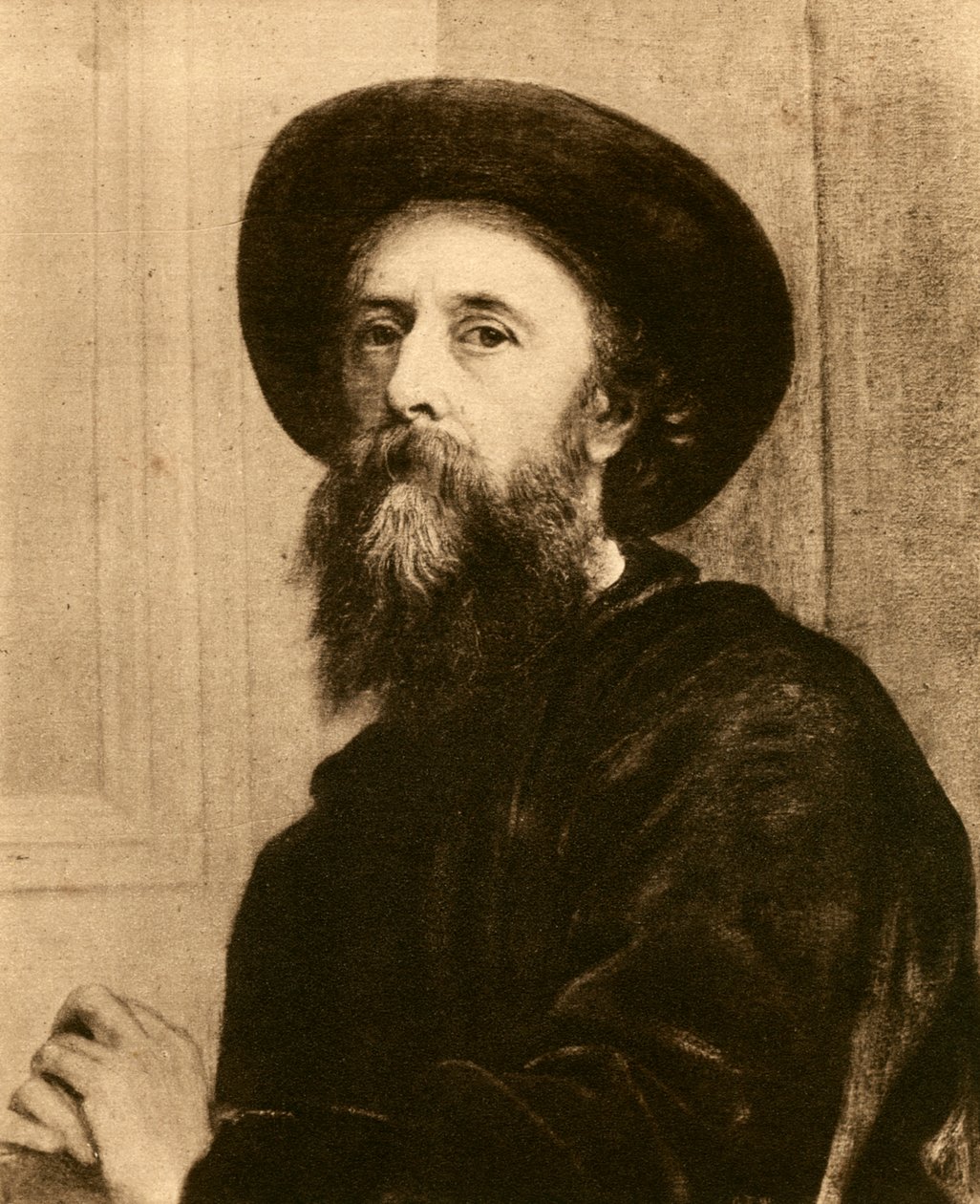 George Frederic Watts, engelsk viktoriansk målare och skulptör, 1913. av George Frederick Watts