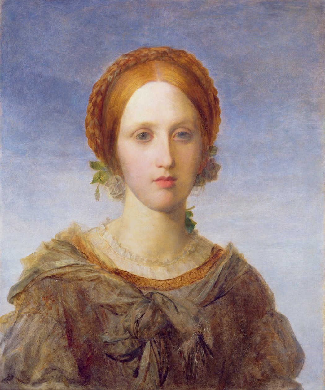 Isabella, ett porträtt av fröken Arabella Prescott, 1857 av George Frederick Watts