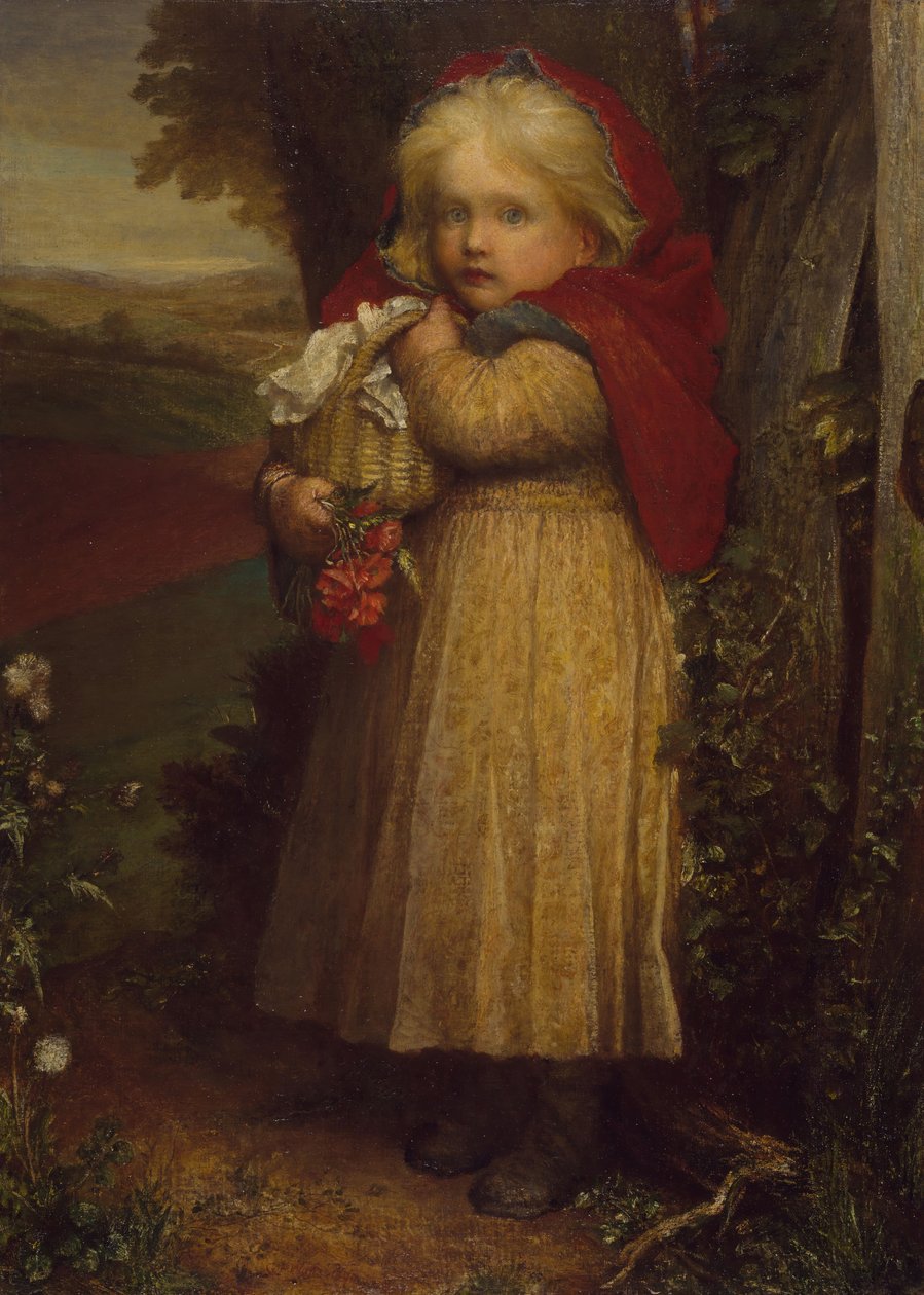 Rödluvan, 1890. av George Frederick Watts