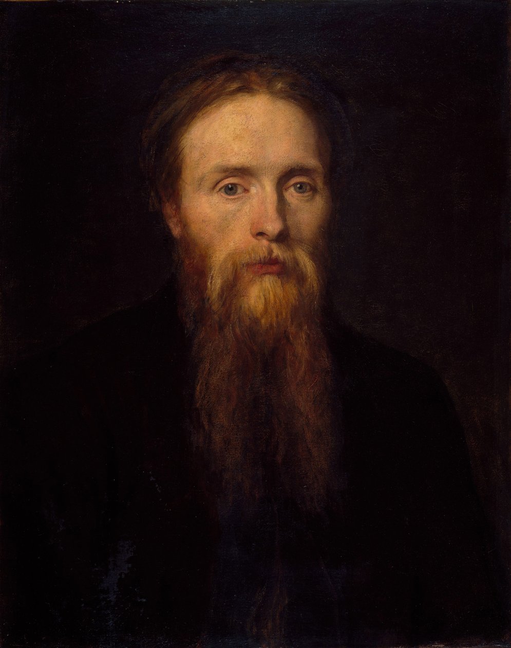 Porträtt av Edward Burne-Jones, 1870 av George Frederick Watts